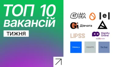 Найпопулярніші вакансії тижня на Happy Monday: 10 пропозицій від крутих роботодавців