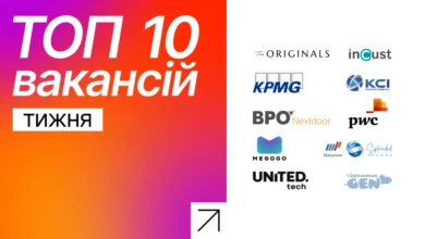 Найпопулярніші вакансії тижня на Happy Monday: 10 пропозицій від крутих роботодавців